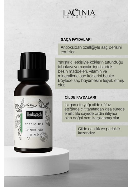 Isırgan Yağı 20ML Saç Bakımı Cilt Bakımı Etkili