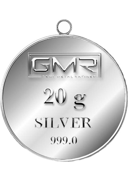 Gmr 20 gr Atatürk Figür Gümüş Sikke