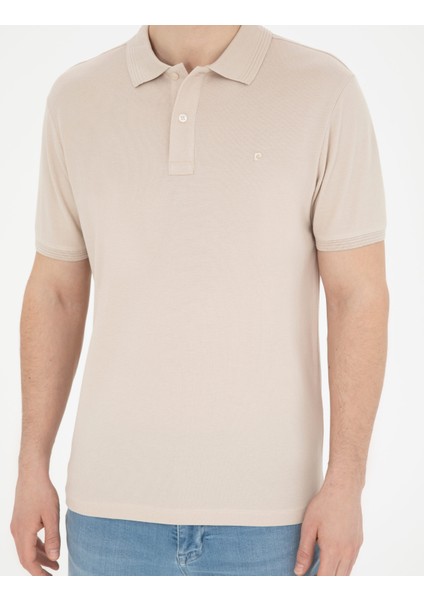 Erkek Taş Slim Fit Basic Tişört 50280754-VR049