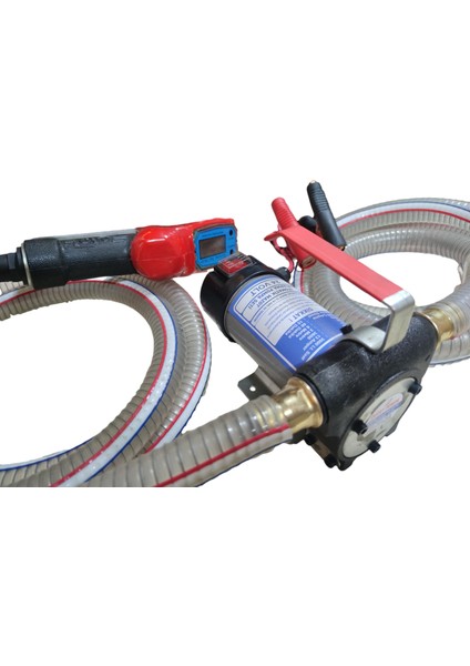/24 Volt Mazot Aktarma Pompası&5 Metre Telli Hortum&sayaçlı Tabanca Seti fiyatları