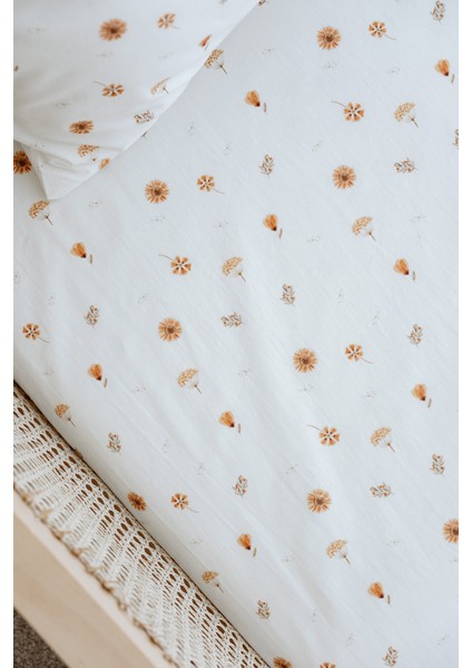 Tek Kişilik Lastikli Çarşaf Seti | Boho Floral