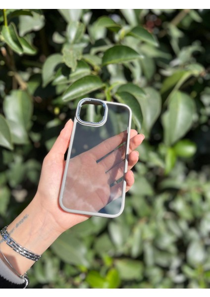 Glass Series Apple iPhone Premium Şeffaf Kılıf | Renkli Çerçeve fiyatları