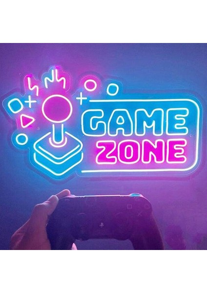 Game Zone Neon LED Işıklı Tablo