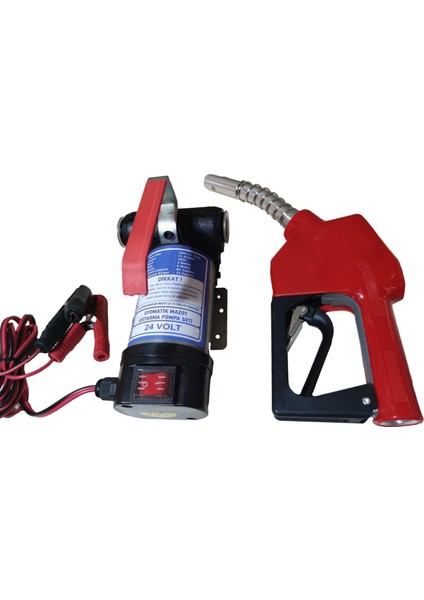 /24 Volt Mazot Aktarma Pompası & Otomatik Akaryakıt Tabancası Seti fiyatları