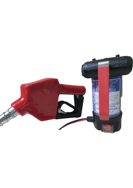 /24 Volt Mazot Aktarma Pompası & Otomatik Akaryakıt Tabancası Seti modelleri