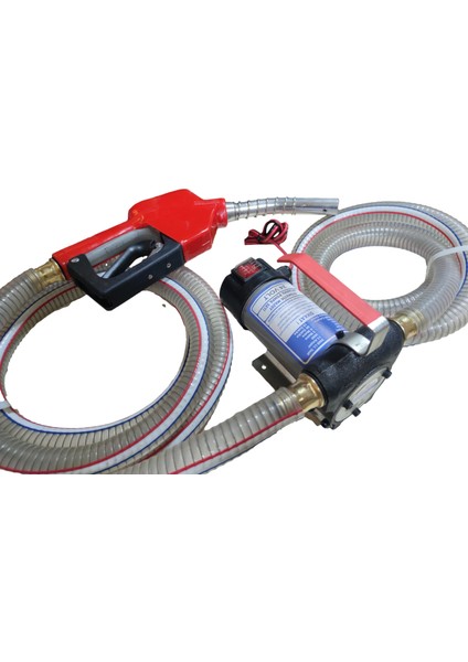 /24 Volt Mazot Aktarma Pompası&5 Metre Telli Hortum&otomatik Akaryakıt Tabanca Seti modelleri