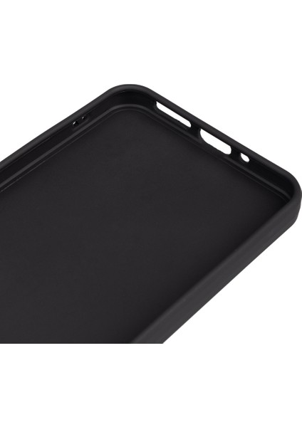 Prolysus Samsung Galaxy A26 Uyumlu Kılıf Biye Silikon-Siyah