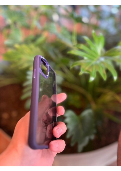 Glass Series Apple iPhone Premium Şeffaf Kılıf | Renkli Çerçeve modelleri