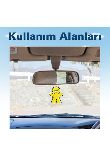 Vanilya Araç Asma Koku (Vanilla) -30 Gün -Ipli Oto Kokusu -Ayna Parfümü fırsatları