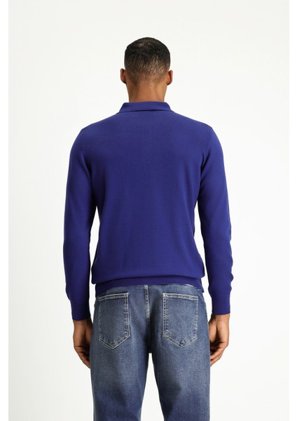 Polo Yaka Regular Fit Pamuklu Triko Kazak indirimleri