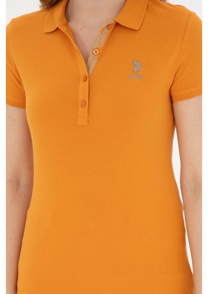 Kadın Kiremit Tişört Basic 50280060-VR031