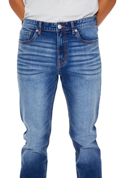 Streç-Denim Slim-Fit Jean Pantolon
