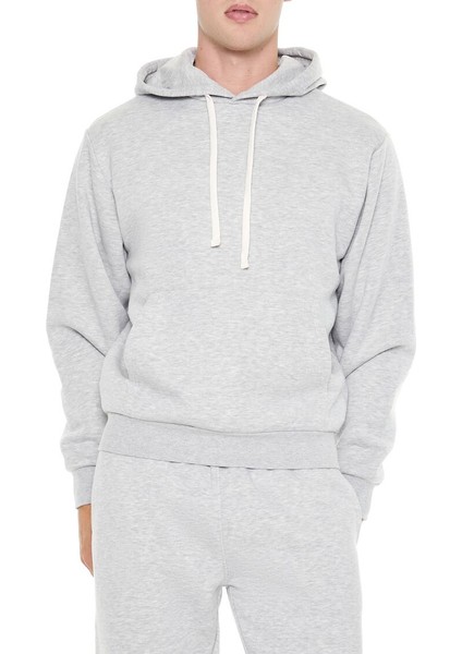 Pamuk Karışımlı Kapüşonlu Hoodie
