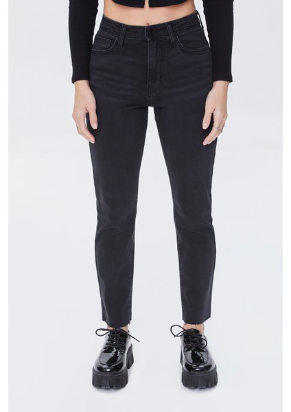 High-Rise Mom Jean Pantolon