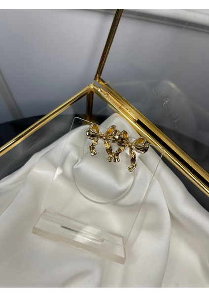 Fiyonk Gold Küpe