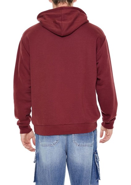 Bad Luck Kelebek Baskılı Sweatshirt
