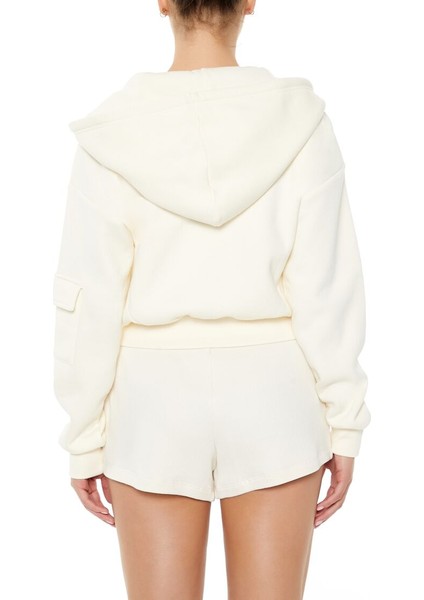 Crop Kargo Fermuarlı Sweatshirt indirimleri