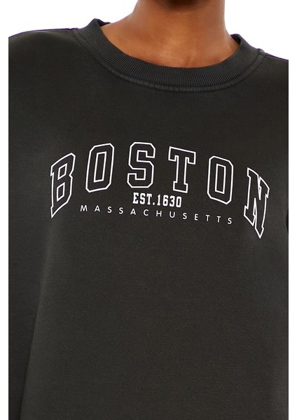 Baskılı Sweatshirt