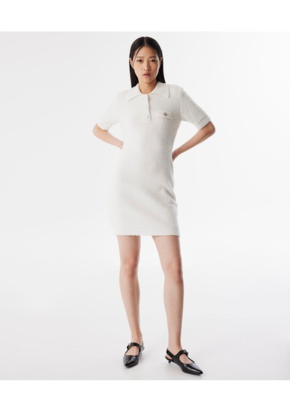 POLO YAKA MİNİ ELBİSE TW6240002303018