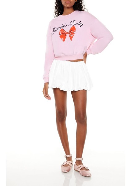 Santa's Baby Baskılı Sweatshirt fiyatları