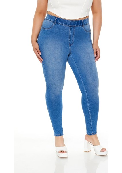 Plus Size Skinny Jean Pantolon