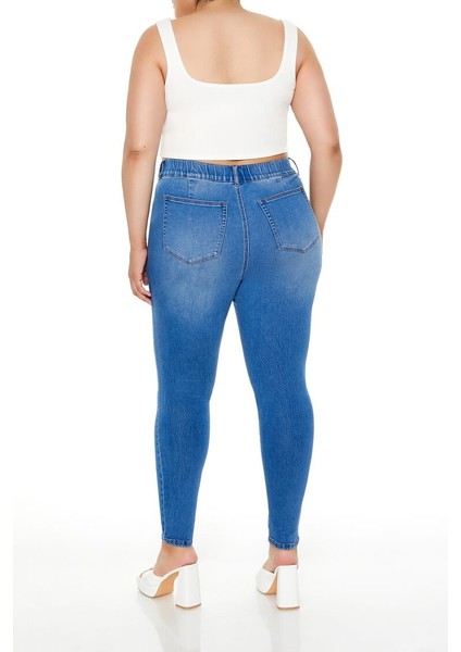 Plus Size Skinny Jean Pantolon