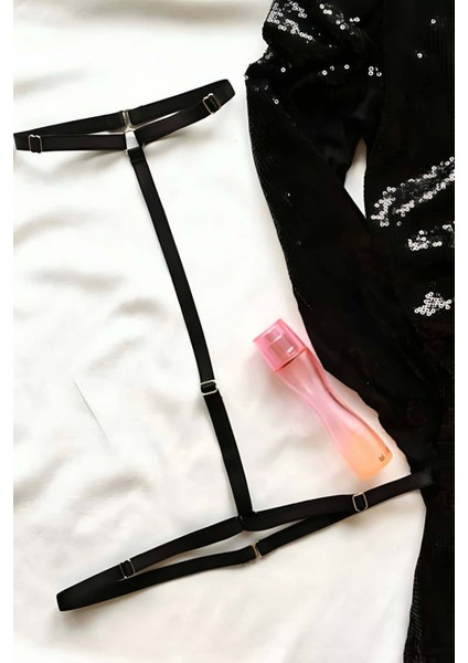 Bel - Boyun Bağlı Lastik Harness - APFT209