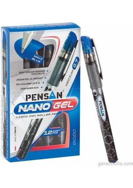 6020 Nano Siyah Jel Roller Kalem fiyatları