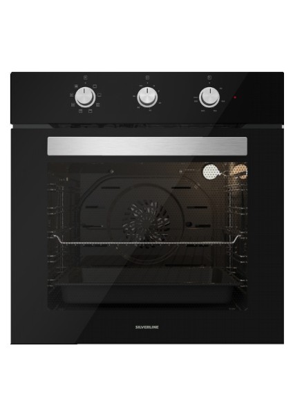 Siyah Cam Ankastre Set 3420 - CS5335B01 - BO6503B01