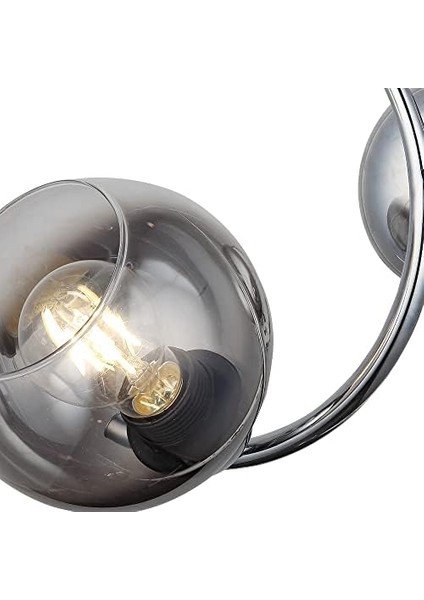 Hedra Tekli Krom Aplik 1XE27 modelleri