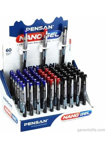 6020 Nano Kırmızı Jel Roller Kalem modelleri
