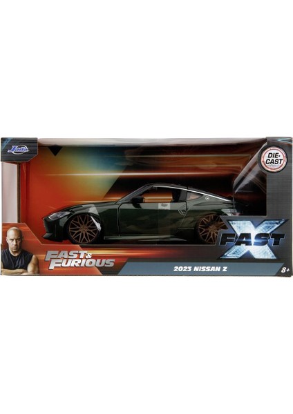 Fast & Furious 2023 Nissan 1:24 - Hızlı ve Öfkeli 1:24 Ölçek Metal