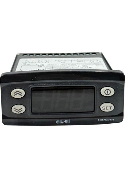 Ew 974 Grey Dijital Termostat Çift Proplu