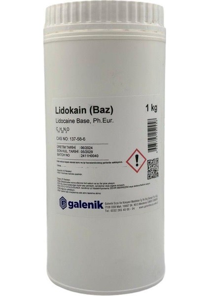 Lidokain 1 kg