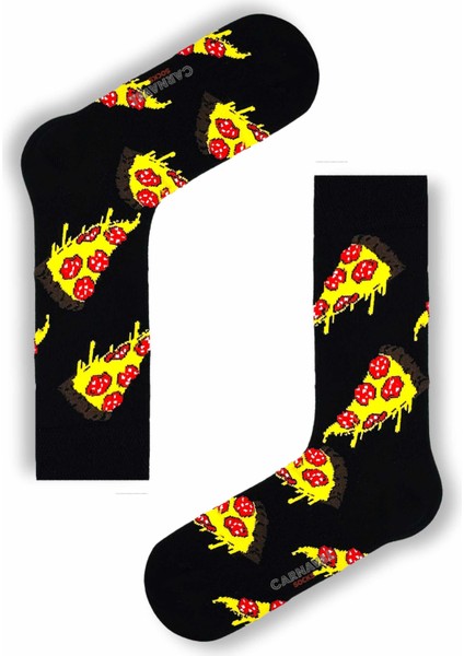 7'li Carnaval Renkli Tasarım Çorap Set 1027 modelleri