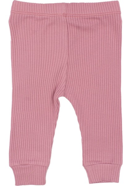 Kız Bebek Ekru Mor Çicekli Yapraklı 2'li Takım fırsatları