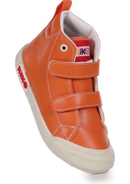 Garf Günlük Cırtlı Erkek Bebek Bot Ayakkabı Turuncu