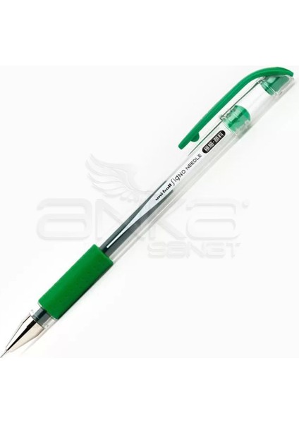Uni Signo Needle Iğne Uçlu Jel Kalem 0.38MM Yeşil