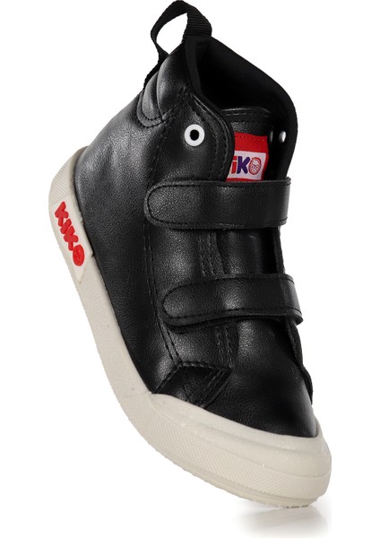 Garf Günlük Cırtlı Erkek Bebek Bot Ayakkabı Siyah