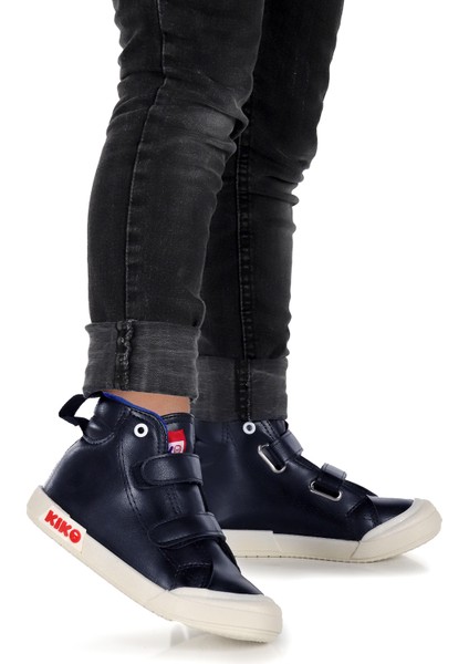 Garf Günlük Cırtlı Erkek Bebek Bot Ayakkabı Lacivert modelleri