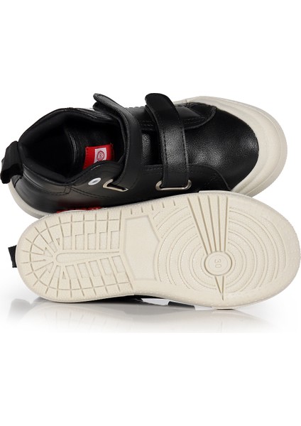 Garf Günlük Cırtlı Erkek Bebek Bot Ayakkabı Siyah indirimleri