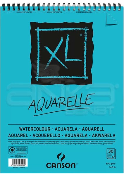 Xl Aquarelle Sulu Boya Blok 300G A4 30 Yaprak