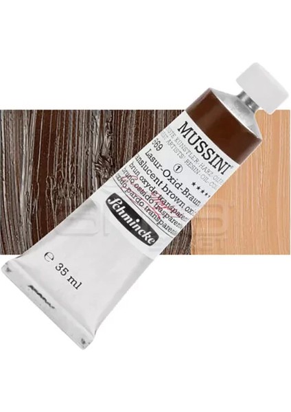 35ML Yağlı Boya Seri:1 NO:669 Translucent Brown Oxide