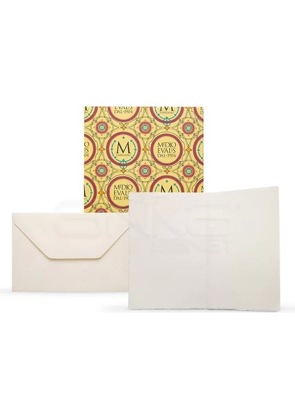 Medioevalis Boş Tebrik Kartı ve Zarf 20LI 260G modelleri