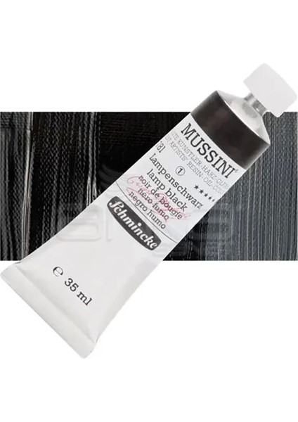 35ML Yağlı Boya Seri:1 NO:781 Lamp Black