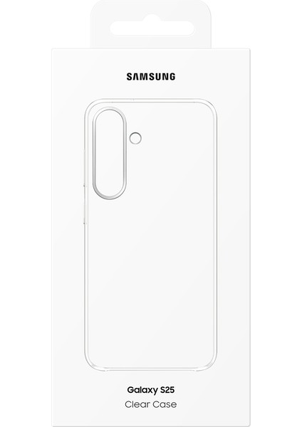 Galaxy S25+ Şeffaf Kılıf