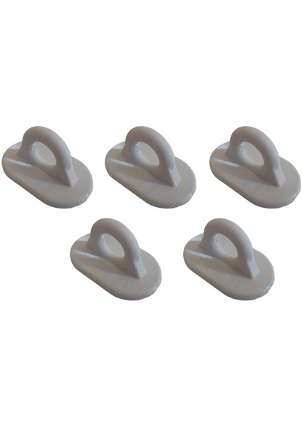 5 Adet Yapıştırmalı Halka Askılık