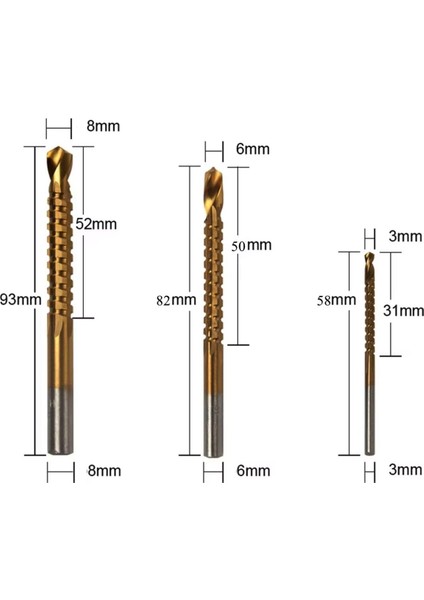 Kaliteli Kademeli Matkap Sac Delme Ucu Seti 6 Parça Kademeli Matkap Ucu Seti (Özel Çanta) fırsatları