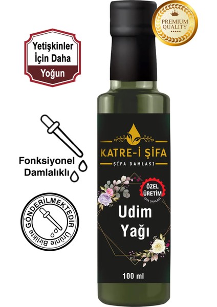 Yetişkinler Için Özel Üretim Udim Yağı - 100 ml