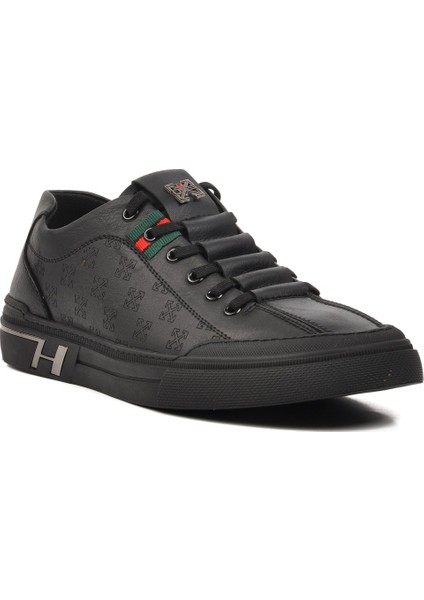 25Y310-3 Erkek Casual Sneaker Ayakkabı Siyah